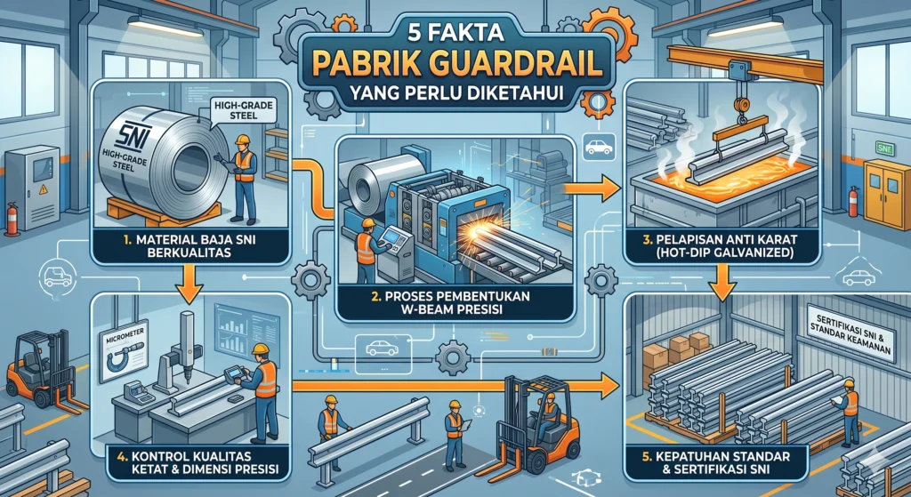 pabrik guardrail