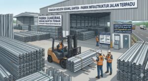 pabrik guardrail serang